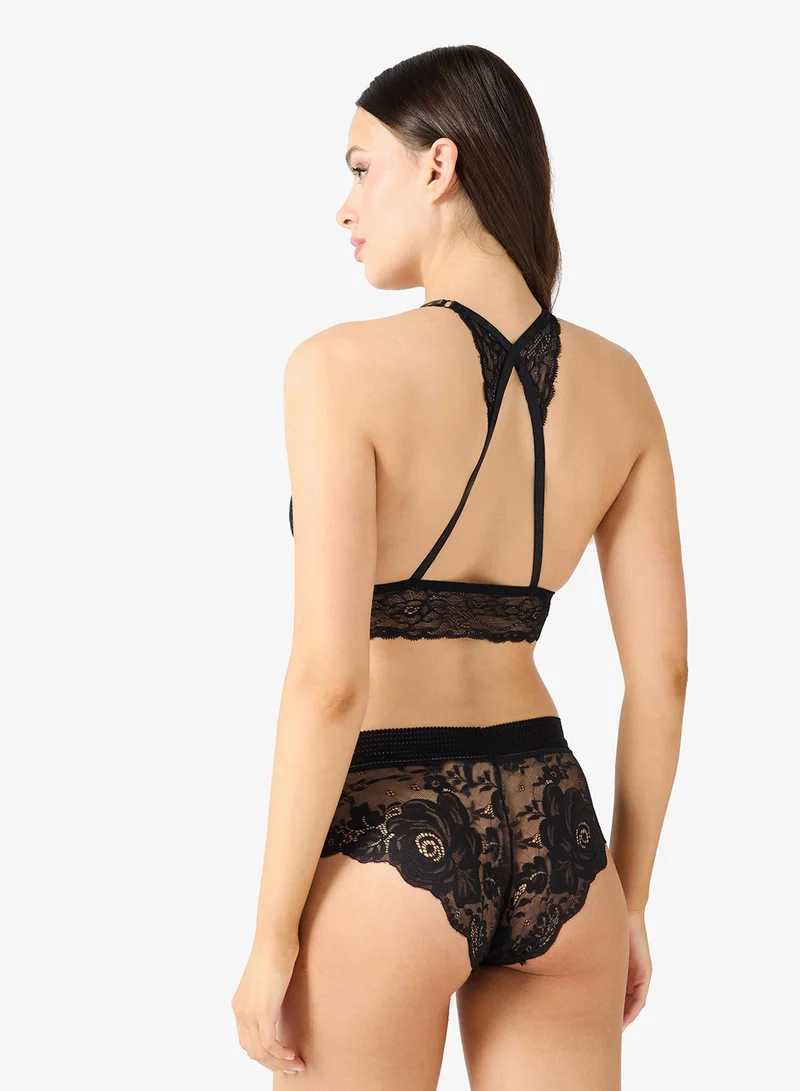 Ginger 2PC Lace Detail Brief